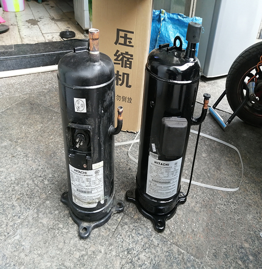 北林中央空调压缩机的更换维修